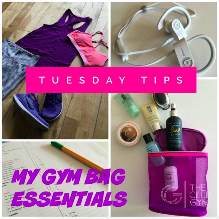 gym bag essentials