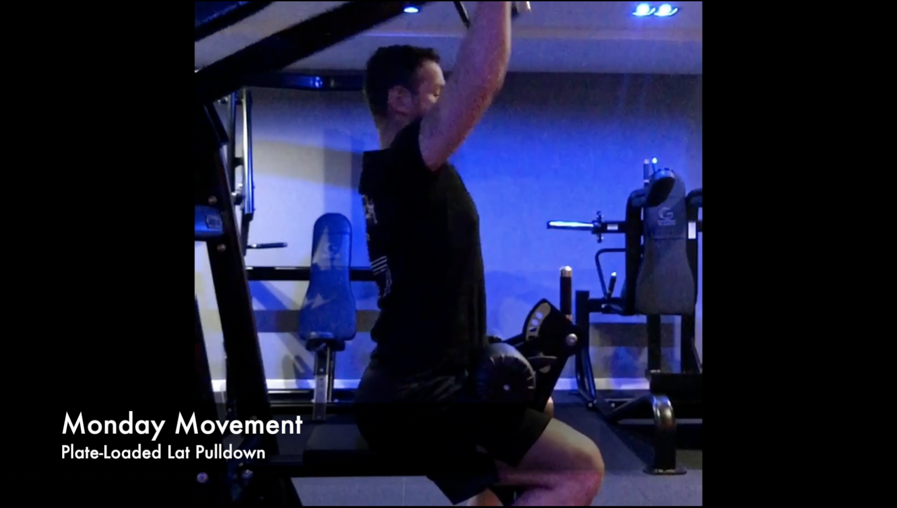 Plate-Loaded Lat Pulldown